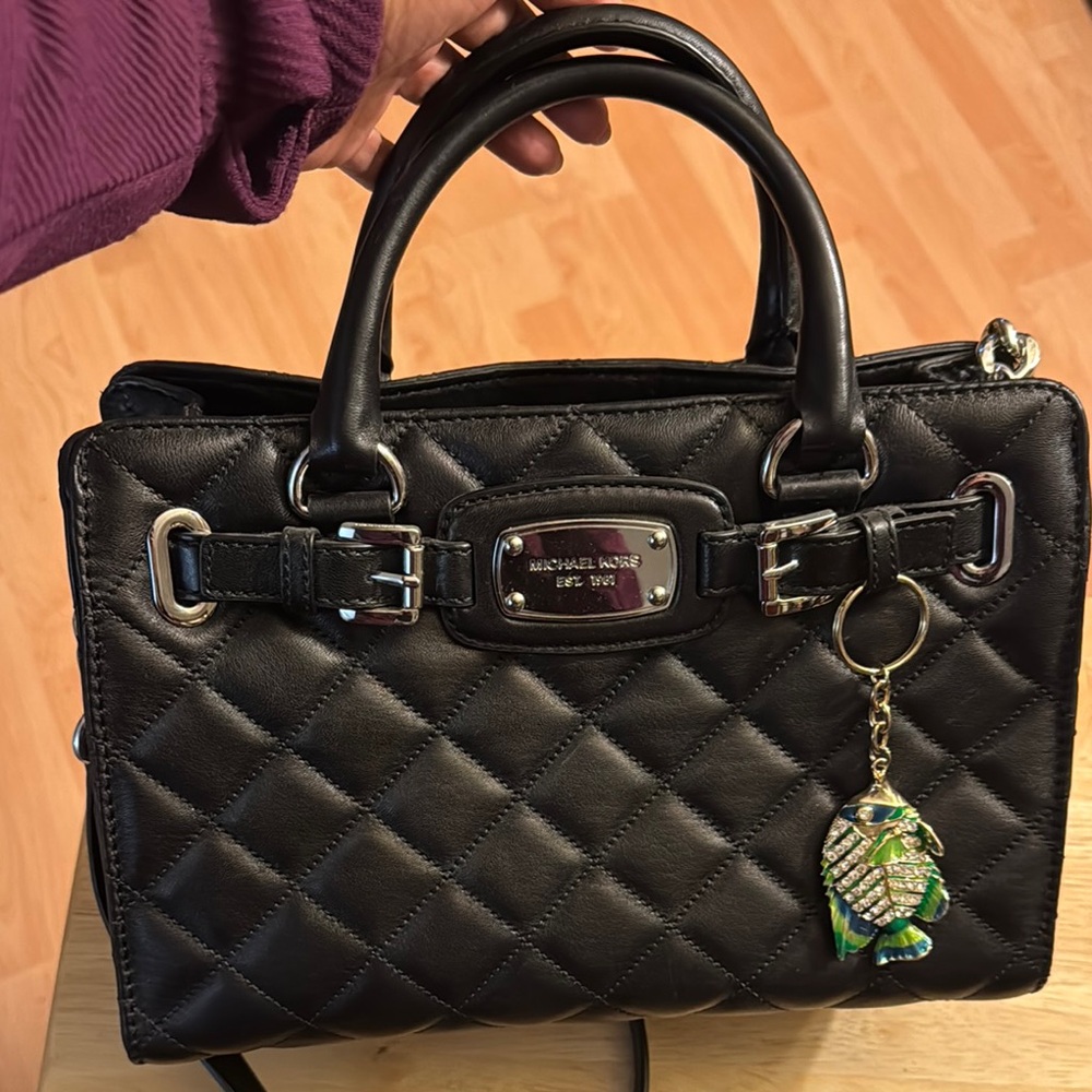 Michael Kors Black Quilted Women's Bag - Picture 5 of 5